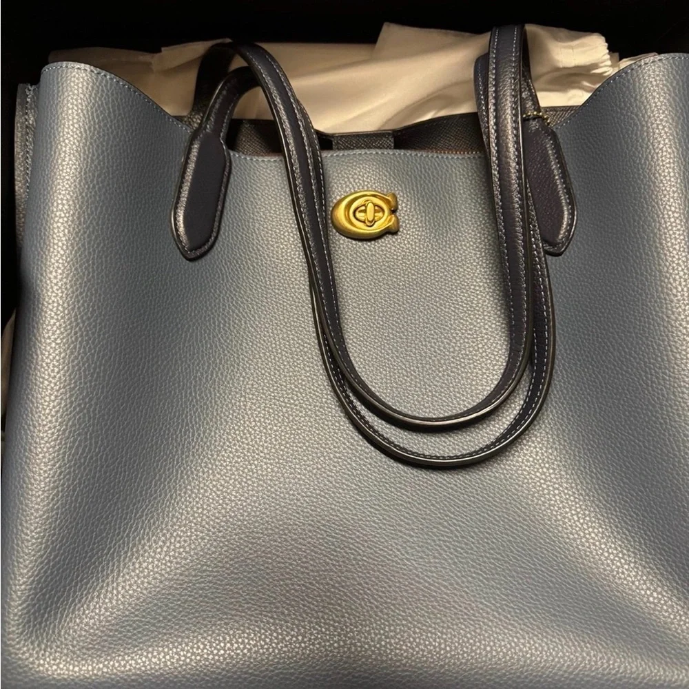 Coach willow Tote Bag purse HTF - Picture 2 of 5